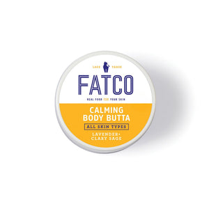 CALMING BODY BUTTA 2 OZ-FATCO1-FATCO Skincare Products tallow balm paleo skincare eczema psoriasis