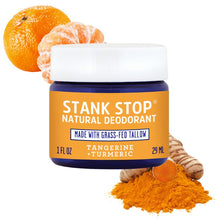 Stank Stop Cream Deodorant, Tangerine+Turmeric, 1 Oz