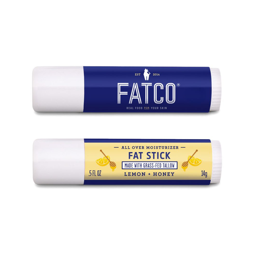 Fat Stick, Lemon + Honey, 0.5 Oz