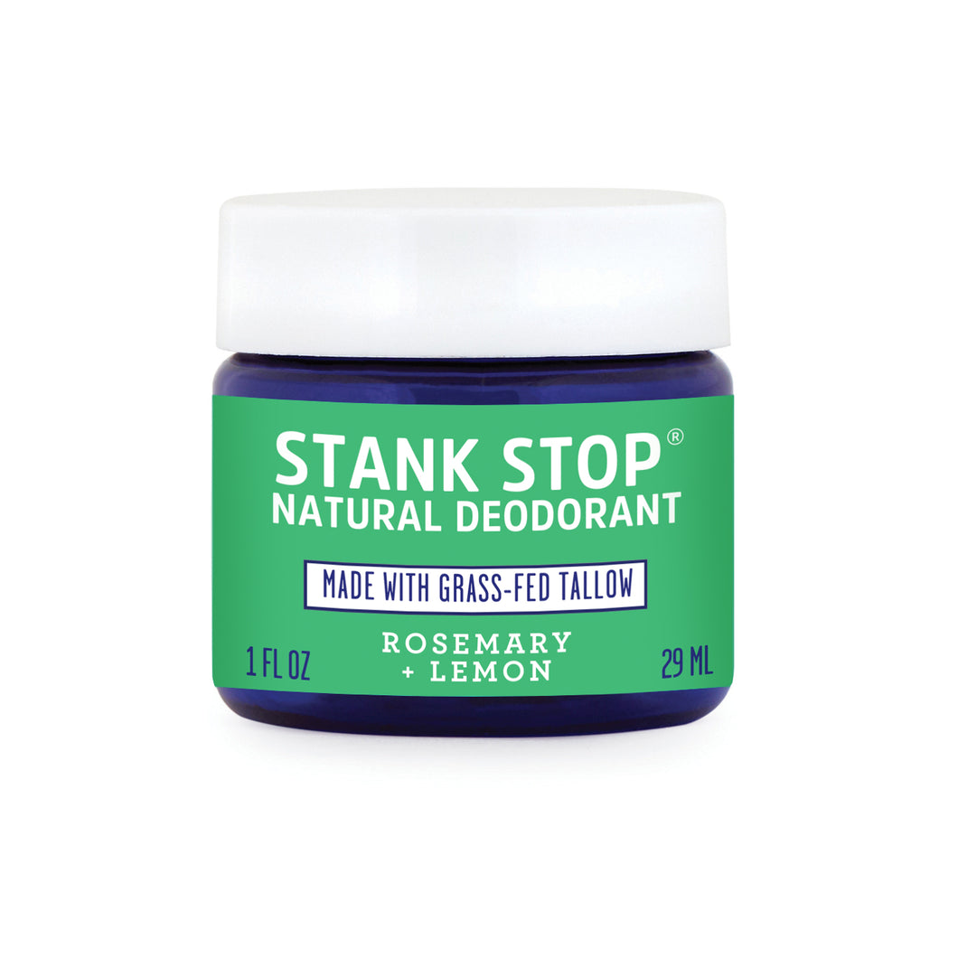 Stank Stop Cream Deodorant, Rosemary+Lemon, 1 Oz