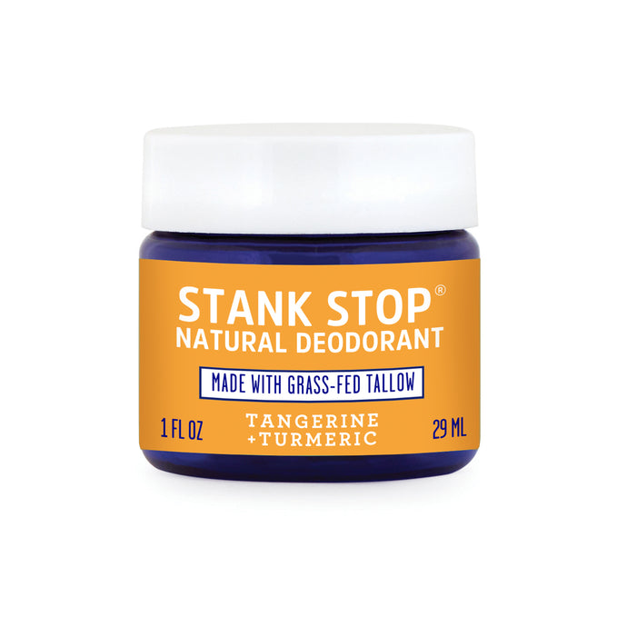 Stank Stop Cream Deodorant, Tangerine+Turmeric, 1 Oz