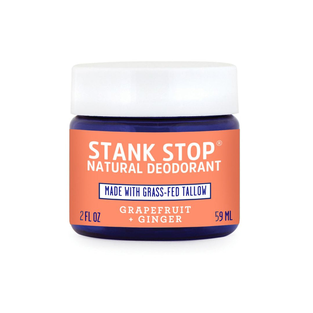 Stank Stop Cream Deodorant, Grapefruit+Ginger, 2 Oz