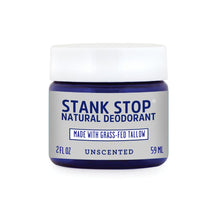 Stank Stop Cream Deodorant, Unscented, 2 Oz